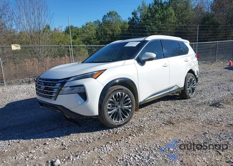 2024 Nissan Rogue Platinum Intelligent Awd из США, поврежденный, VIN JN8BT3DD3RW452036